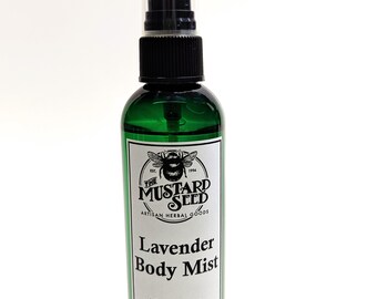 Lavender Body Mist - Concentrated Fragrance, 4oz