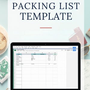Vacation Packing List Template