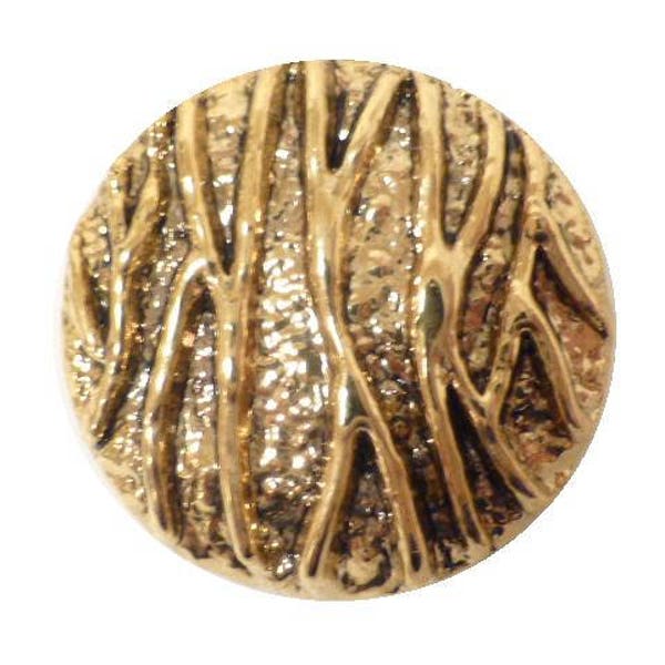 Gold Bark Large button (no.00353)*Available in Quantity*