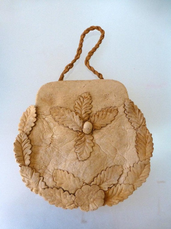 Austrian Mushroom/Toadstool Fabric Evening Bag