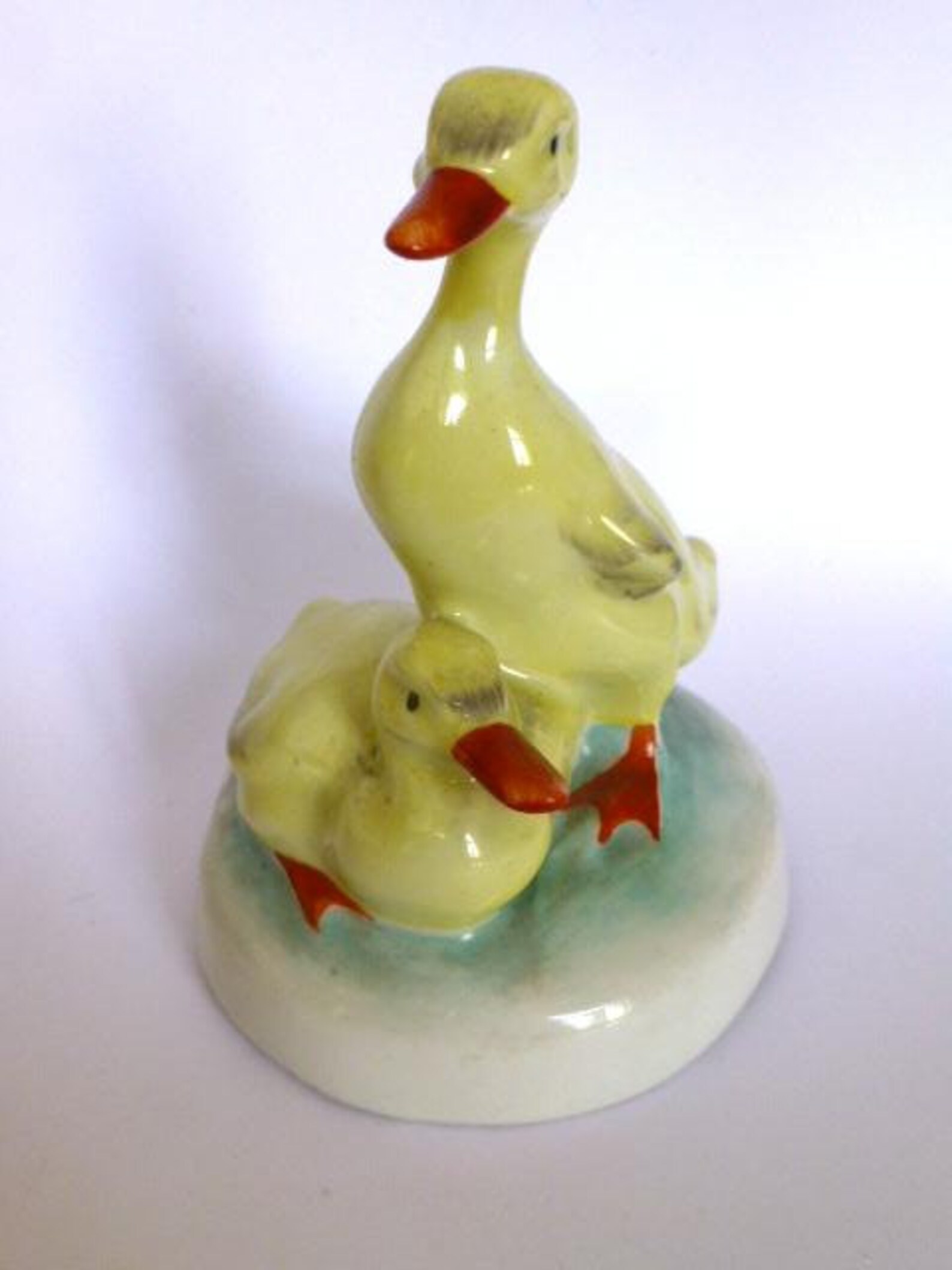 Porcelain Ducks Handpainted Hungarian Porcleain Figurine Etsy