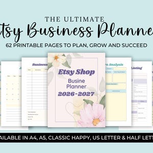 Etsy Business Planner (Digitaler Download)