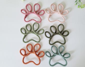 Paw Print Wall Art- Choose Color & Personalization