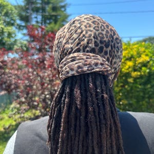 Hair Sleeve for Locs & Braids, Protective Hair Cover, Fresh Style Between Appointments, Lightweight Stretch Hair Wrap