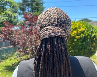 Haarhoes voor lokken en vlechten, beschermende haarcover, frisse stijl tussen afspraken, lichtgewicht stretch-haarwikkel