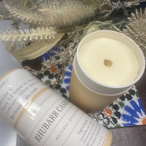 Fiori Essentials natural deodorants all hand made ingredients.