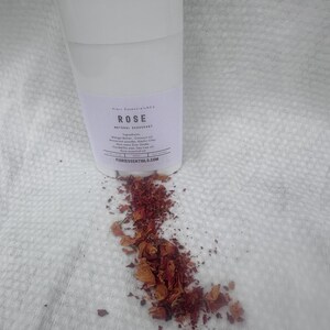 Fiori Essentials natural deodorants all hand made ingredients.