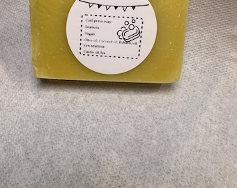 Raw Seamoss soap Coldpress handmade, Vegan. Unscented