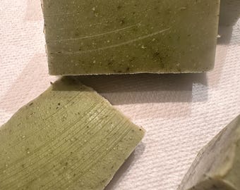 Handcrafted Peppermint Soap: Cold Process Artisan Mint Bar