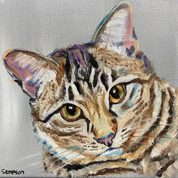 8" x 10" Oil Painting of Your Pet Pet Art