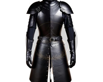Black Knight's Legacy: volledig gotisch pantserpak voor cosplay en fantasy