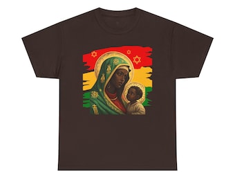 Cultural Heritage Unisex Heavy Cotton Tee, Spirituality Shirt, Faith Based Wear, Meaningful Gift for Christian, Black Truths Tee
