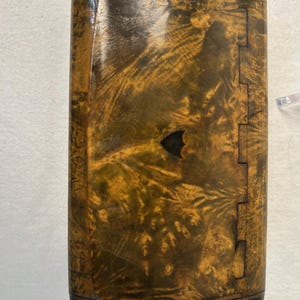 Scottish Burl Snuff Box