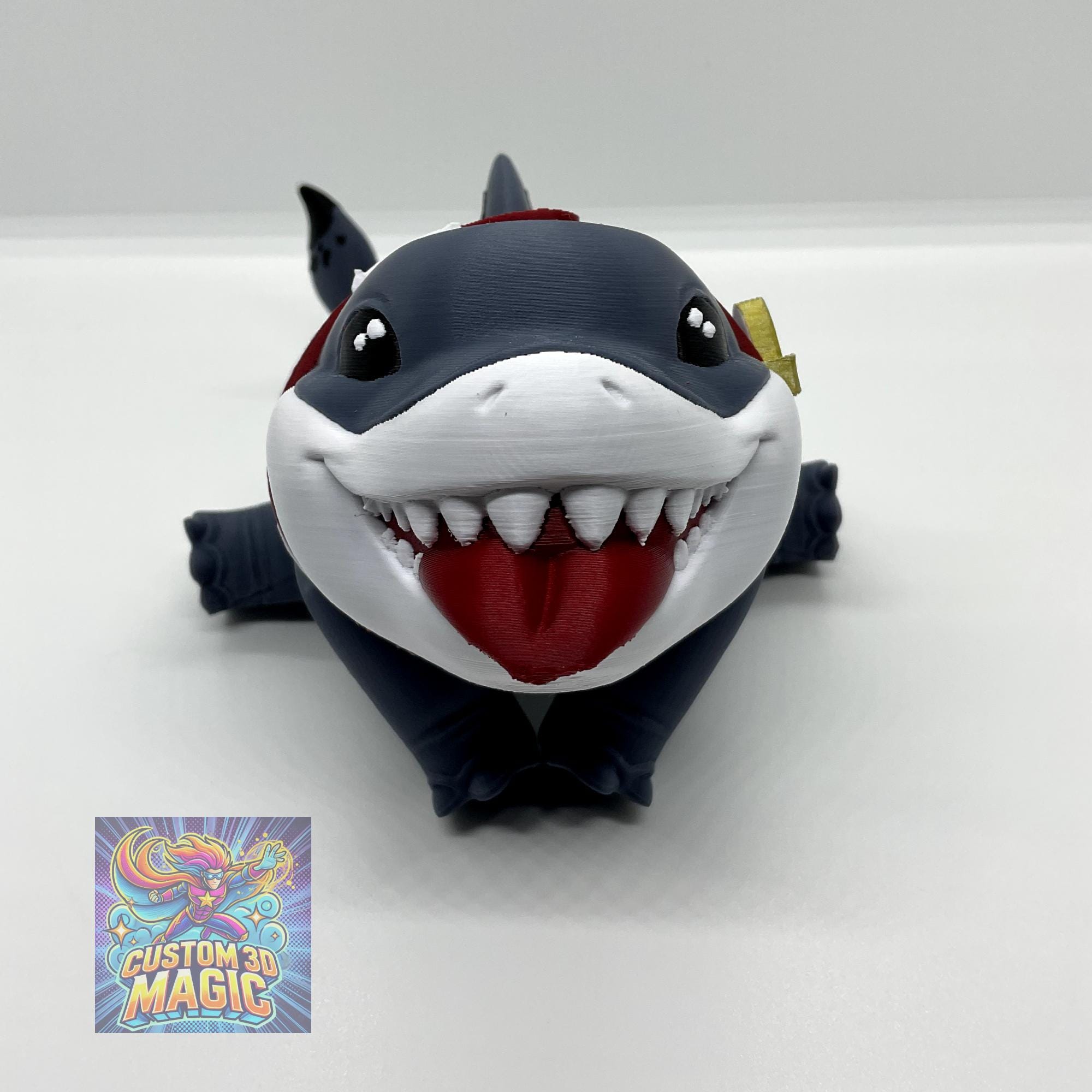 Jeff the landshark figure - Etsy 日本