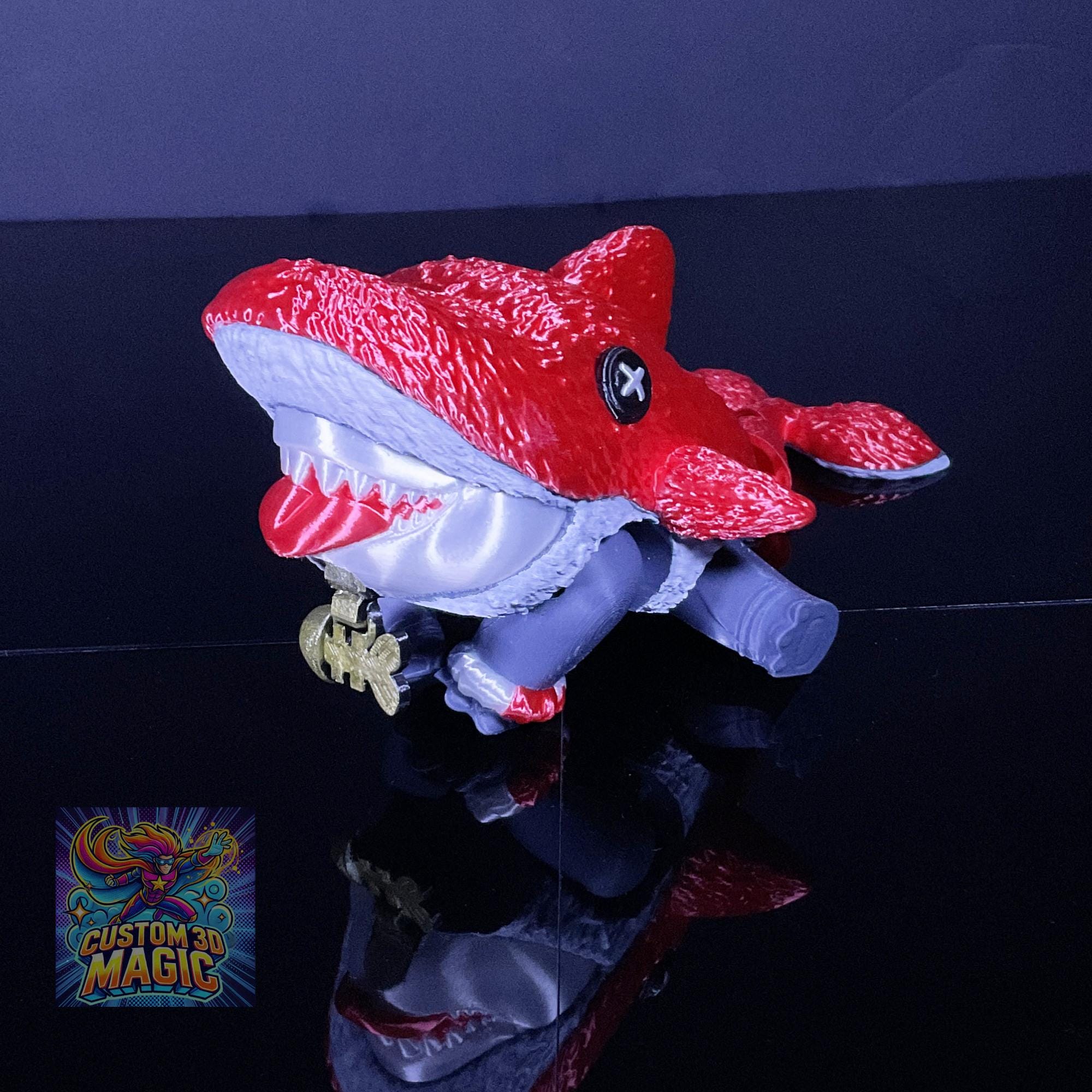 Marvel Rivals Plush Jeff the Land Shark Plush-skin 3D Printed Figure – Rivals Fan Art - Etsy