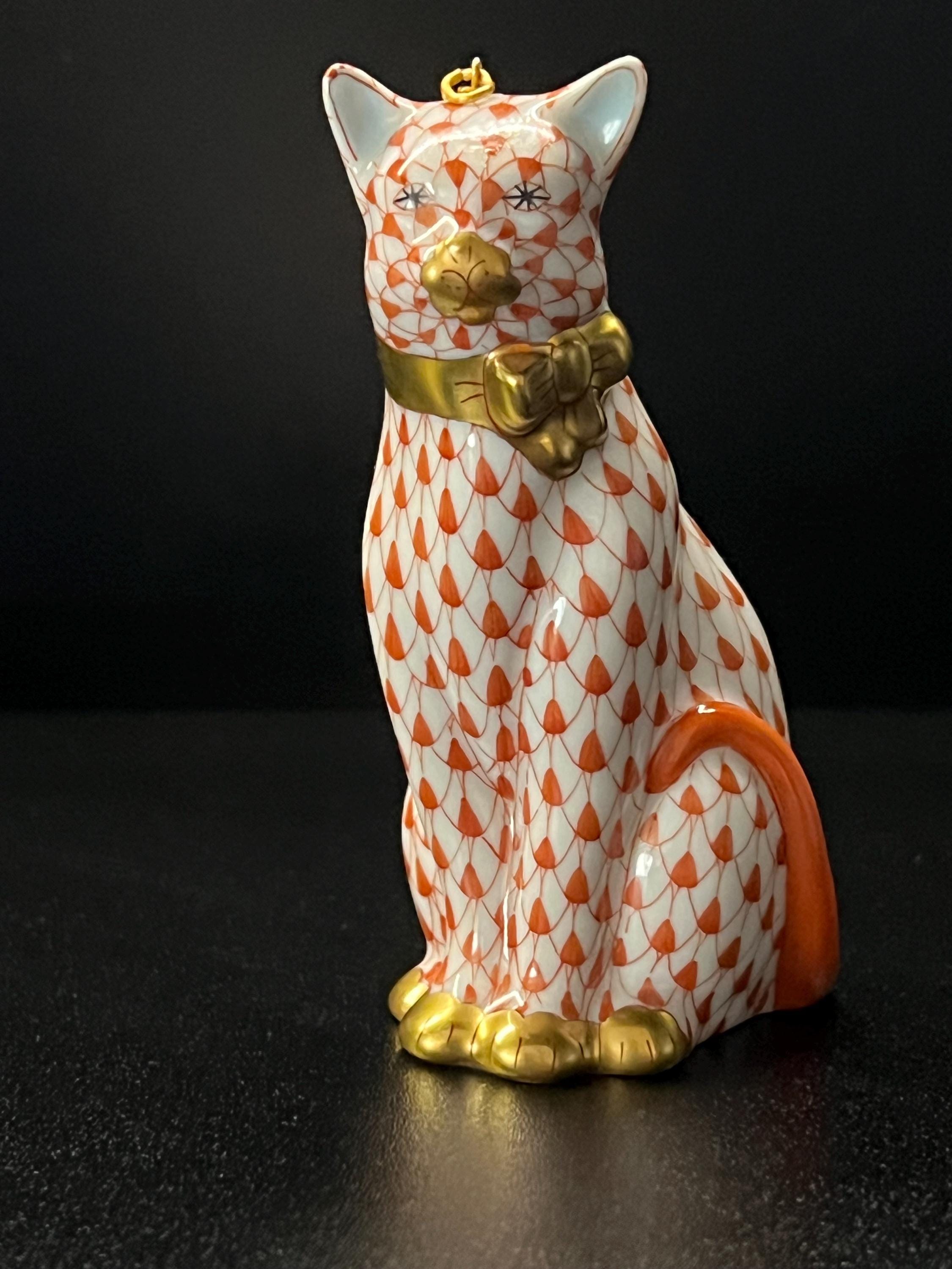 Herend Cat - Etsy Herend Cat - Etsy