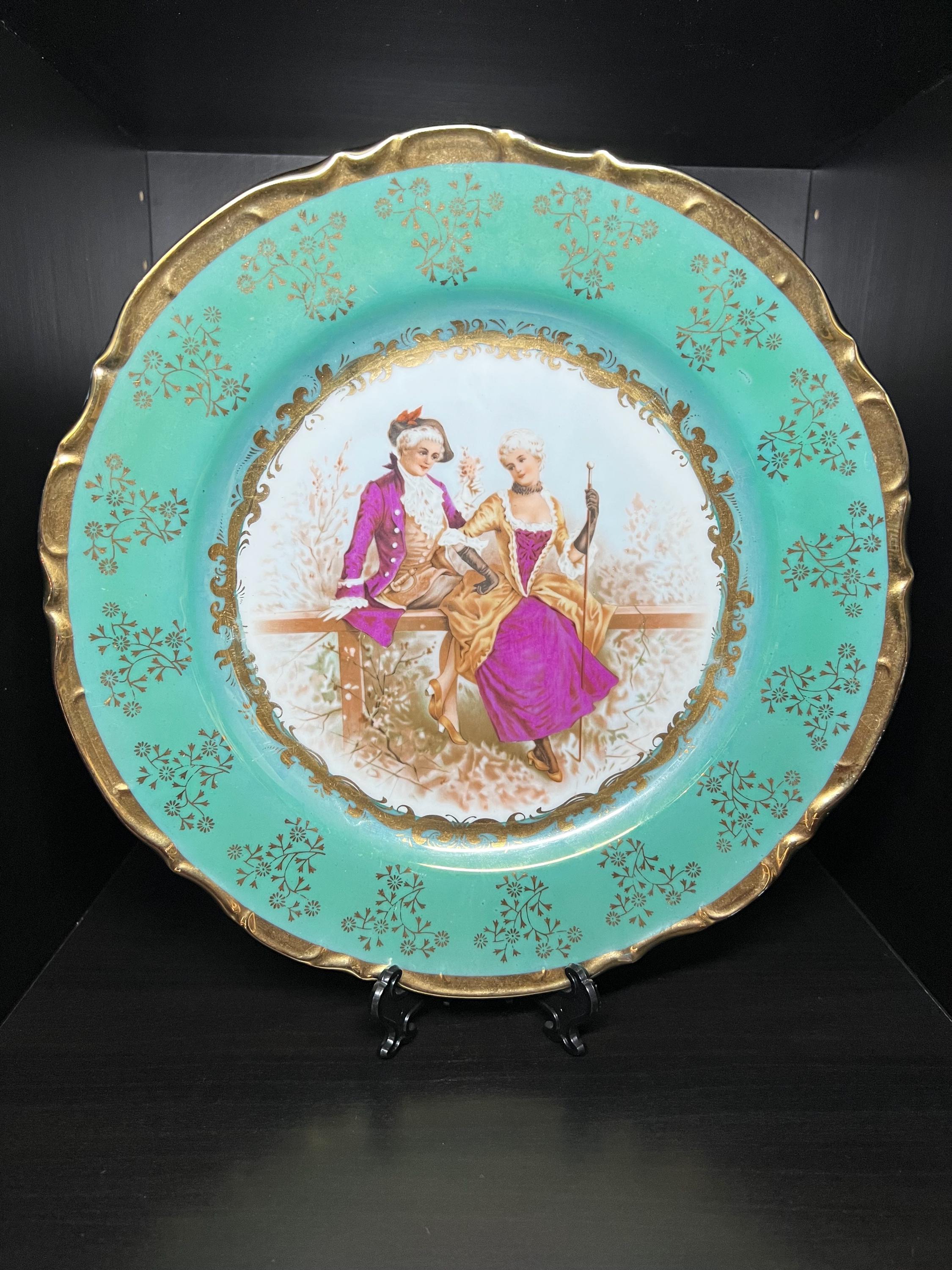 Vintage Kpm Plate - Etsy