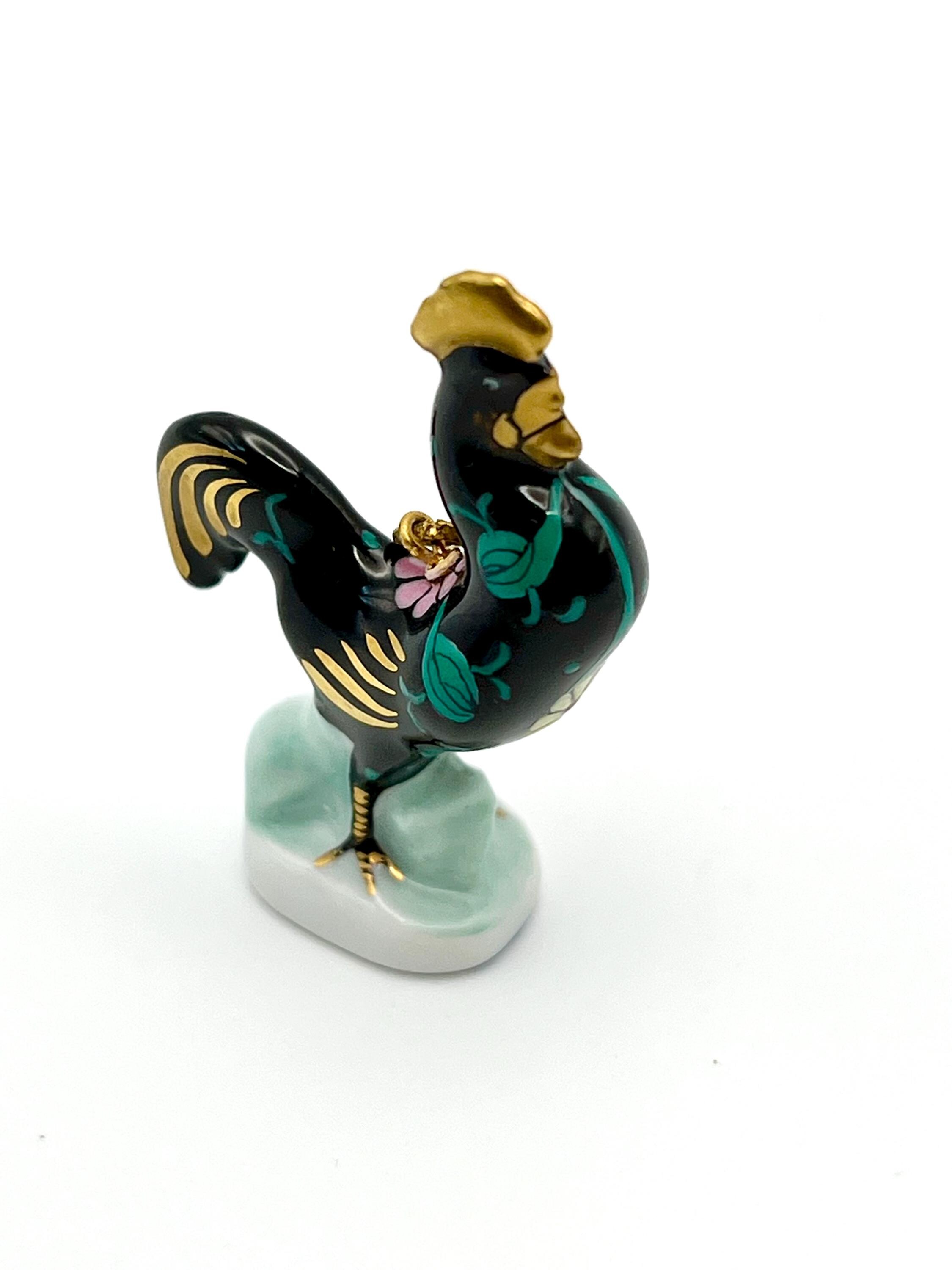 Herend フェザン 磁器置物 Herend Black Dynasty - Etsy