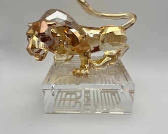 Swarovski 2010 the Tiger Endangered Species #1003148 - Etsy