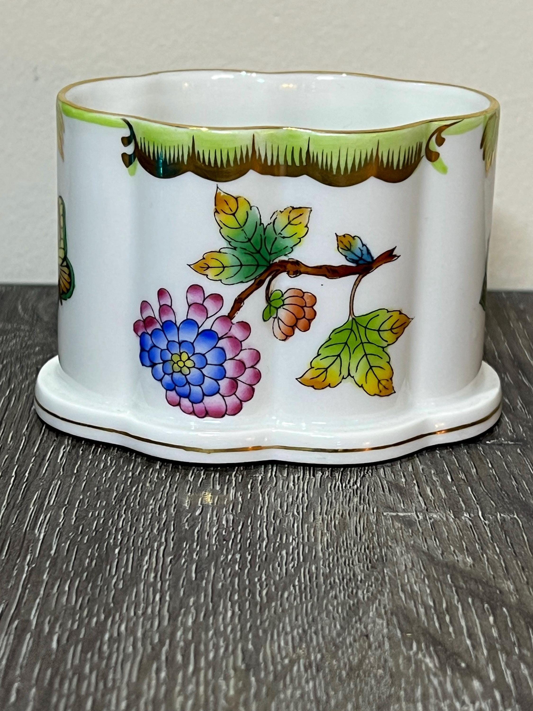 ヘレンド＿小物入れ［HEREND HVNGARY HANDPAINTED］ ヘレンド＿小物入れ［HEREND HVNGARY HANDPAINTED］