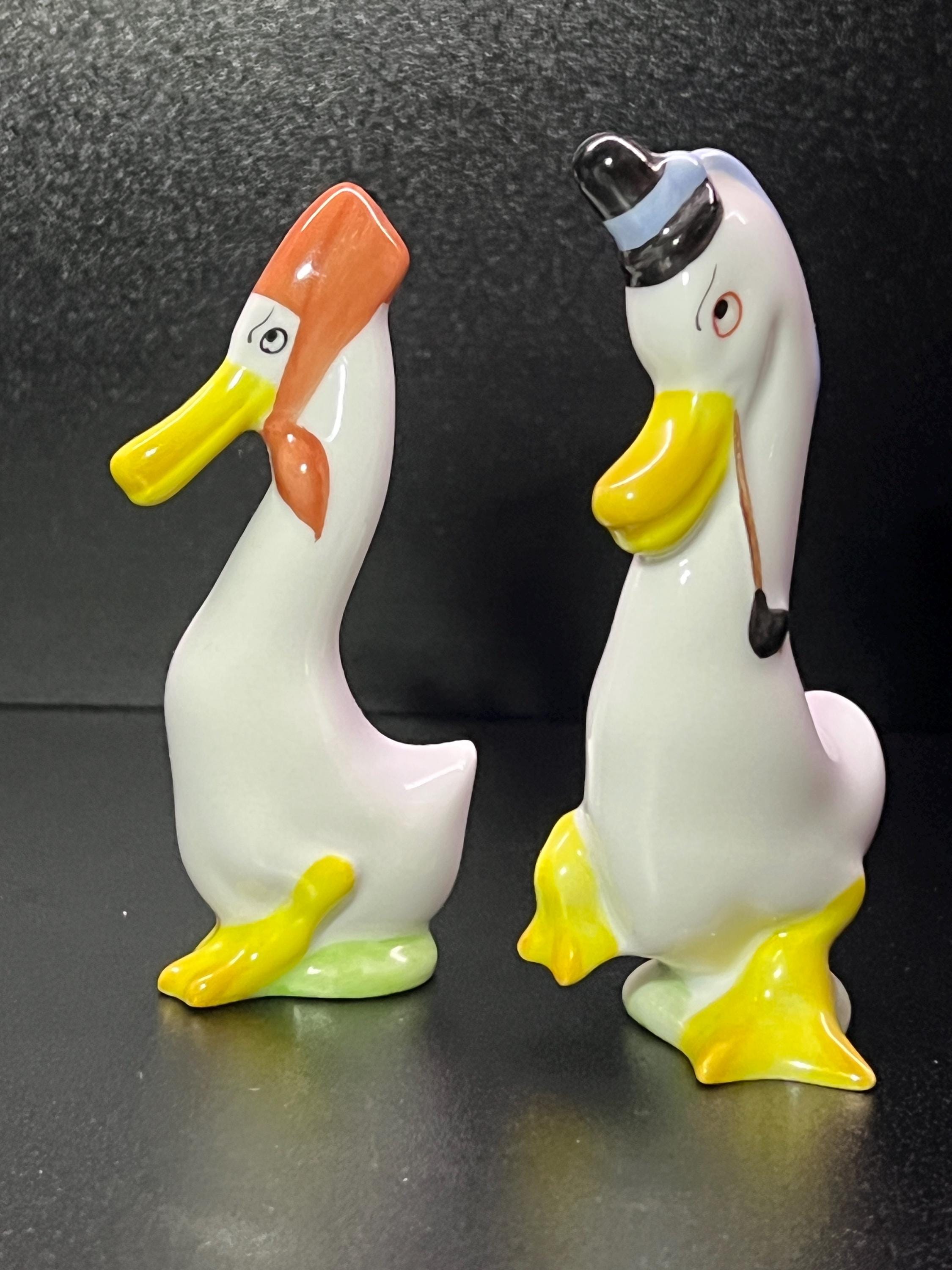 二羽のカモ　Two Ducks　ヘレンド　＃5036　ハンガリー　ヴィンテージ 二羽のカモ Two Ducks ヘレンド ＃5036 ハンガリー ヴィンテージ