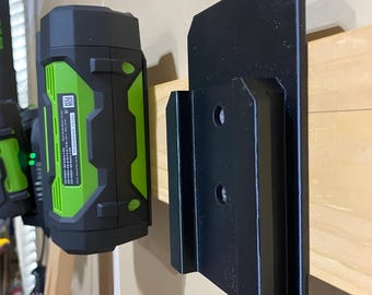 EGO 56V Battery Holder: 3D Printed Storage Mount