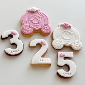 Kekse Kindergeburtstag "Prinzessin"