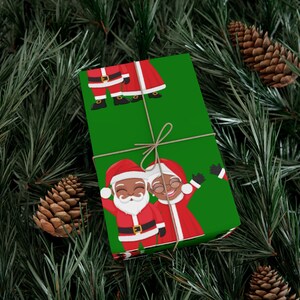 Christmas gift wrapping paper
