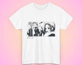Nana Anime Shirt Nana Anime Merch Unisex Tee Manga Gift Black Stones Band T-shirt Nana Osaki T-shirt Anime Lover Gift
