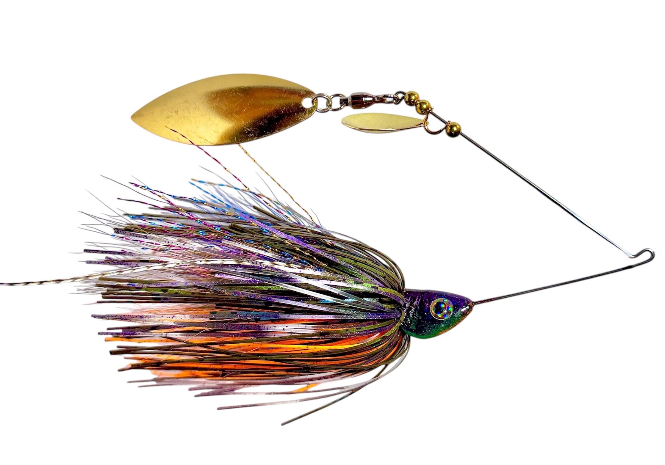 Buck Tail Spinner Baits, Hand Made Pro-spinner Fishing Lures Made