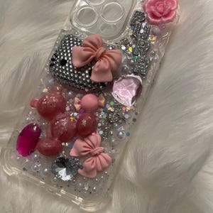 Rosa Bling Hello Kitty iPhone-skal: Trendigt personligt mobilskal bild 2