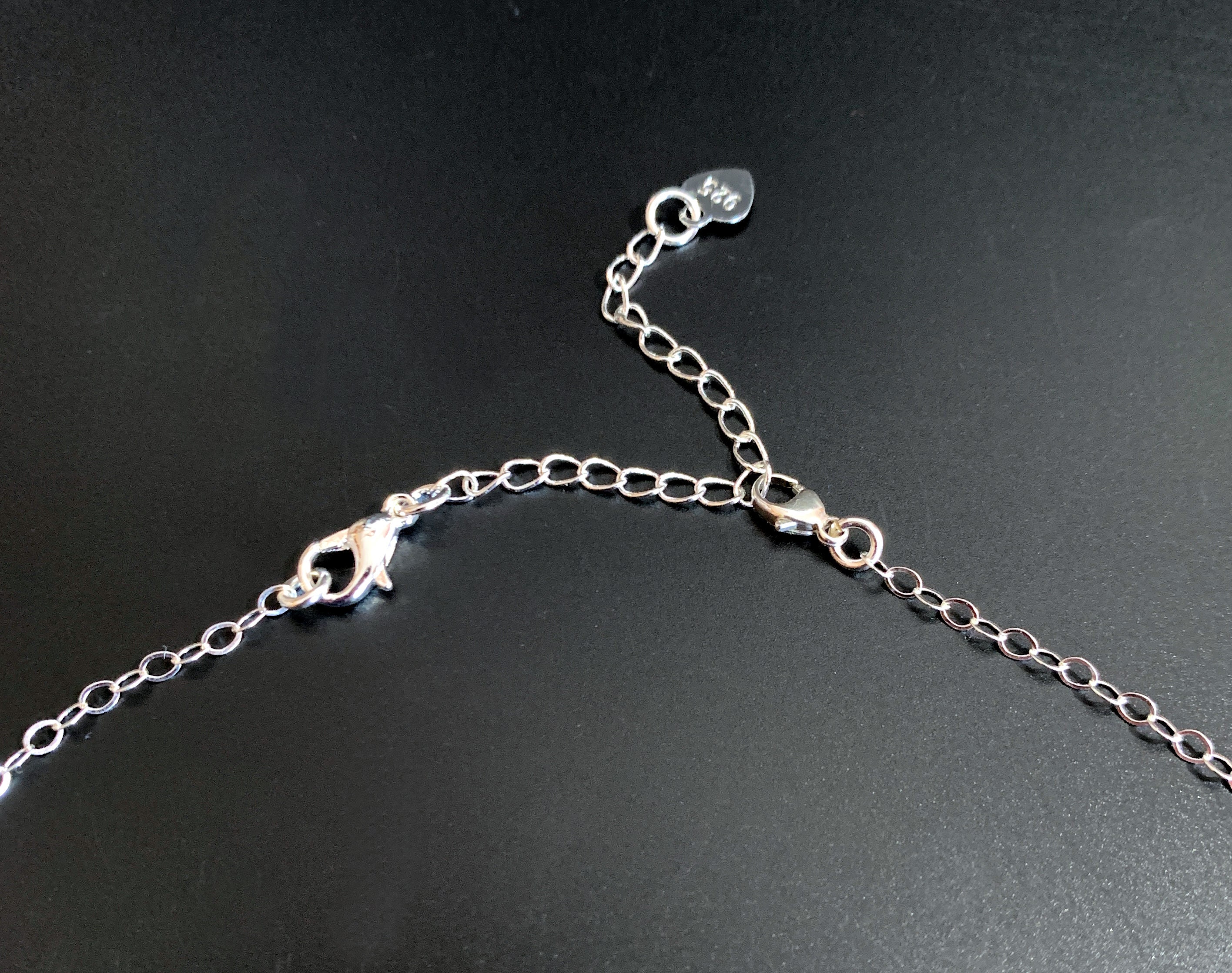 Sterling 2.5in Extender Silver Necklace Extender Sterling Etsy