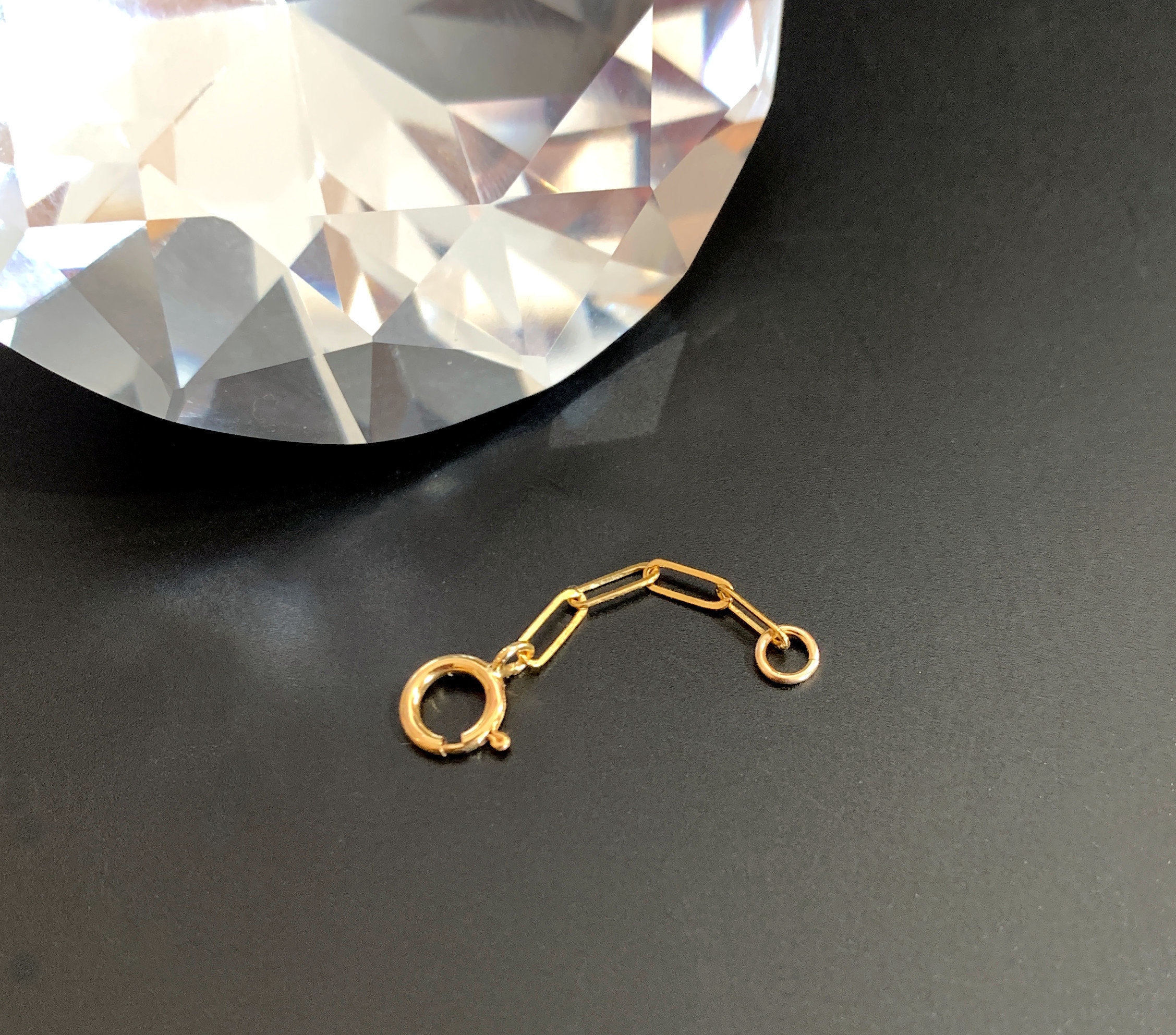 14kt Gold Filled Extender Chain Gold Filled Extension 1in Etsy