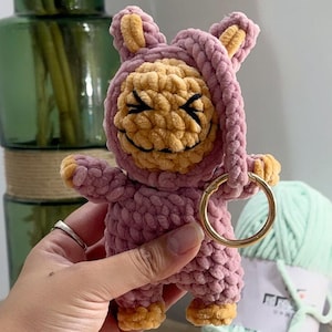 Labubu Crochet Pattern in English, Smiling Bunny, Crochet Labubu Amigurumi, Smiling Bunny CROCHET PATTERN, Creepy Cute Monster Rabbit Toy