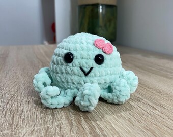 Padrão de crochê de polvo amigurumi: pelúcia para iniciantes (PDF)