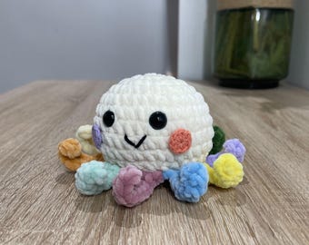 Padrão de polvo em crochê: tutorial de pelúcia amigurumi (PDF)