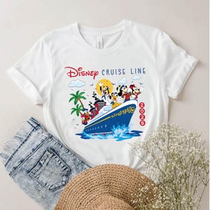 2025 Disney Cruise Family T-Shirt, Cruise Shirt 2025, Cruise Matching Shirt, Family Shirt 2025, Disney Cruise Trip Shirt, Mickey And Friends