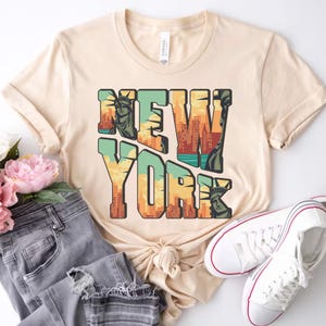 New York Shirt, East Coast T-Shirt, New York Gift, New York City Shirt, New York Vacation Gift, New York Trip Gift, NYC Shirt, NYC Theme Tee