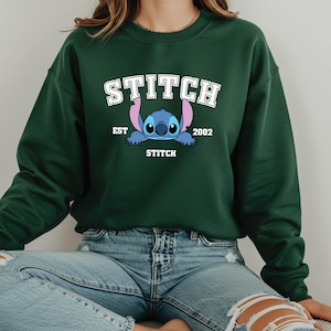 Stitch Sweatshirt, Disney Hoodie, Disney Stitch Shirt, Stitch Disney World Shirt, Disney Vacation Shirt, Disney Sweater, Magic Kingdom Shirt