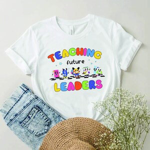 Teacher Shirt, Teaching Future Leaders Shirt, Kindergarten Teacher, Teacher Life, Gift For Teacher, Back To School,Teacher Appreciation Gift