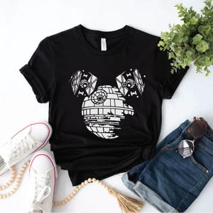 Mickey Star Wars Shirt, Star Wars Shirt, Disney Star Wars Shirt, Star Wars Vintage Shirt, Disney Man Shirt, Star Wars Gift, Disney Dad Tee
