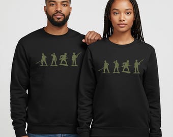 Sudadera de Toy Story para hombre, suéter de Toy Story con soldados del ejército de juguete, camiseta divertida de Toy Story, sudadera con capucha del ejército de Toy Story, Hollywood Studios Disney para hombre