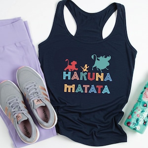 Hakuna Matata Racerback, Lion King And Friends Tank Top, Simba Mufasa Safari Tee, Lion King Shirt, Disney Family Safari Tee, Disney Trip