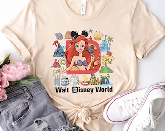 Little Mermaid Disney World Shirt, Ariel Trip Tee