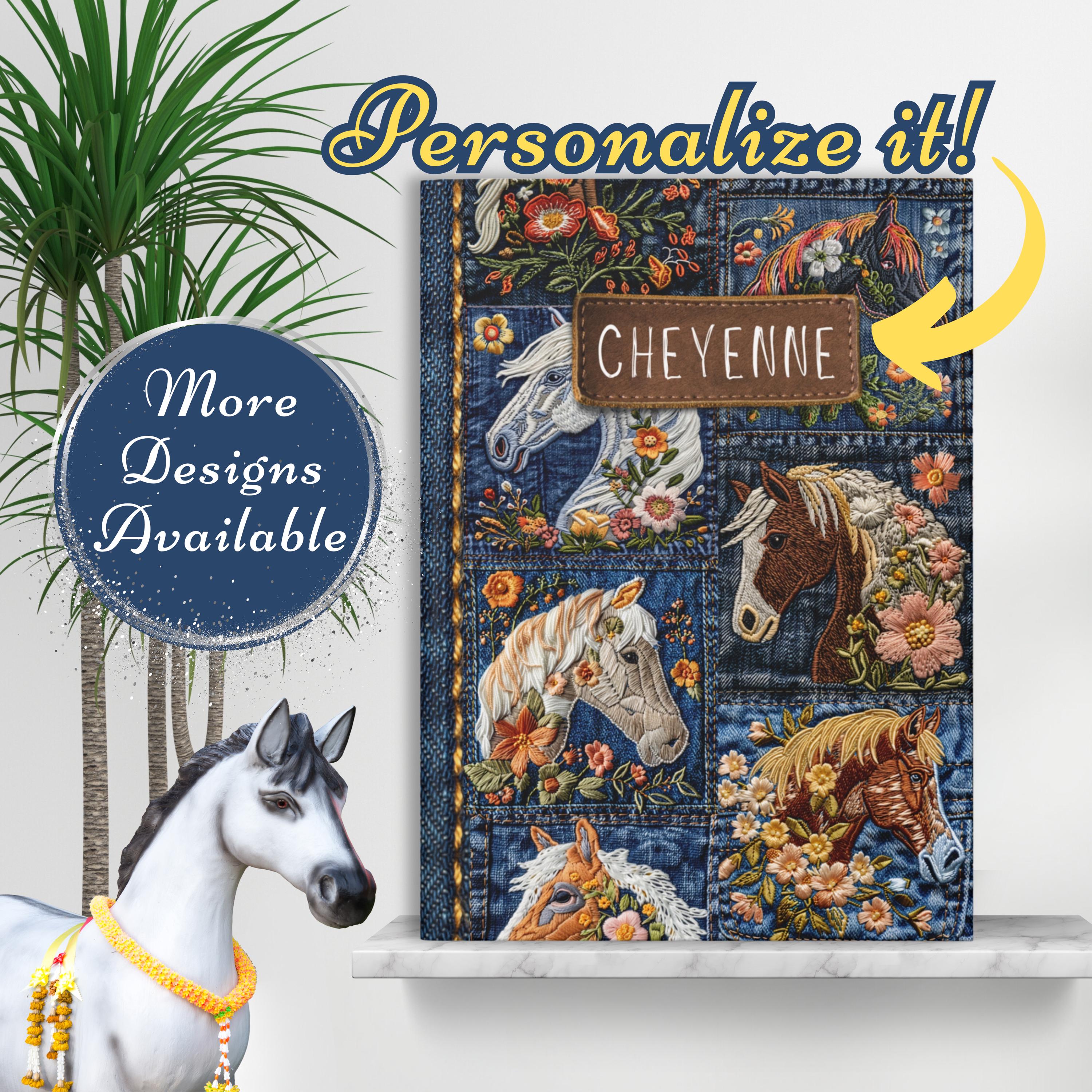 Farm Animals Personalized Journal for Women, Girls Custom Hardcover  Notebook Aesthetic Faux Embroidered Western Beautiful Diary Blank Pages -  Etsy