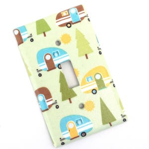 Camper RV Light Switch Plate Cover