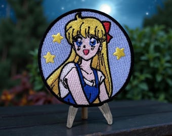 Magical Girl Embroidery Patch