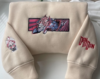 Embroidered Anime Sweatshirt: Seiko Turbo Grandny Design