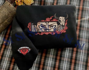 JJK Devine General Mahoraga Embroidered Hoodie - Etsy