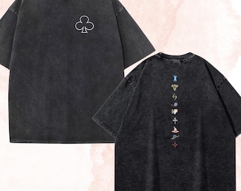 Embroidered Anime Shirt: Magic Knight Captain Design, Organic Cotton